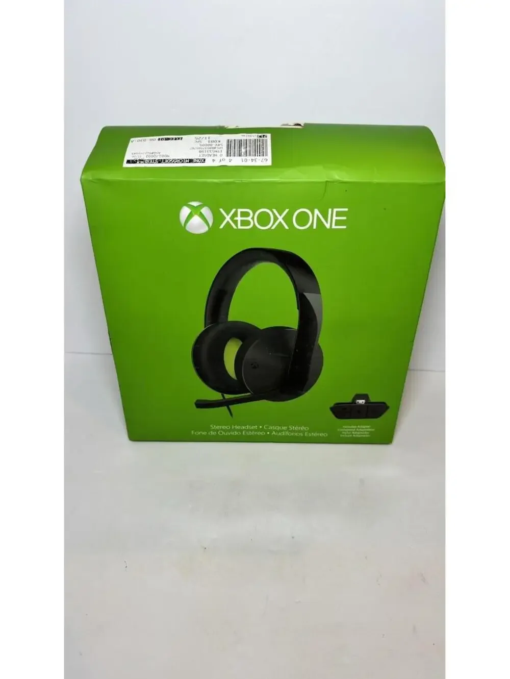 Xbox One Headset Only Pre Owned Original Box Tested And Works (no adapter)